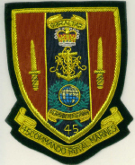 45 Cdo RM - Blazer Badge